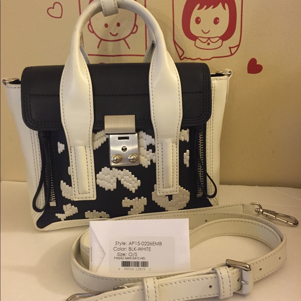 3.1 Phillip Lim Pashli Mini Leather Satchel Bag